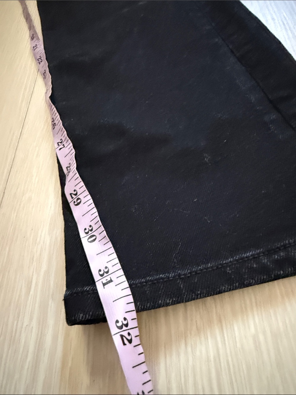AllSaints Cigarette Skinny Jet Black High-Rise Jeans - Picture 8 of 12